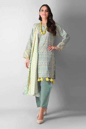 A21328 Grey Khaadi Autumn Collection 2021